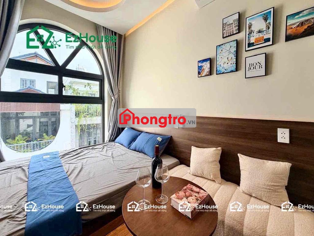 PHÒNG NGỦ MÊ LY - ĐỦ NỘI THẤT - GẦN EMART PHAN HUY ÍCH - BAN CÔNG
