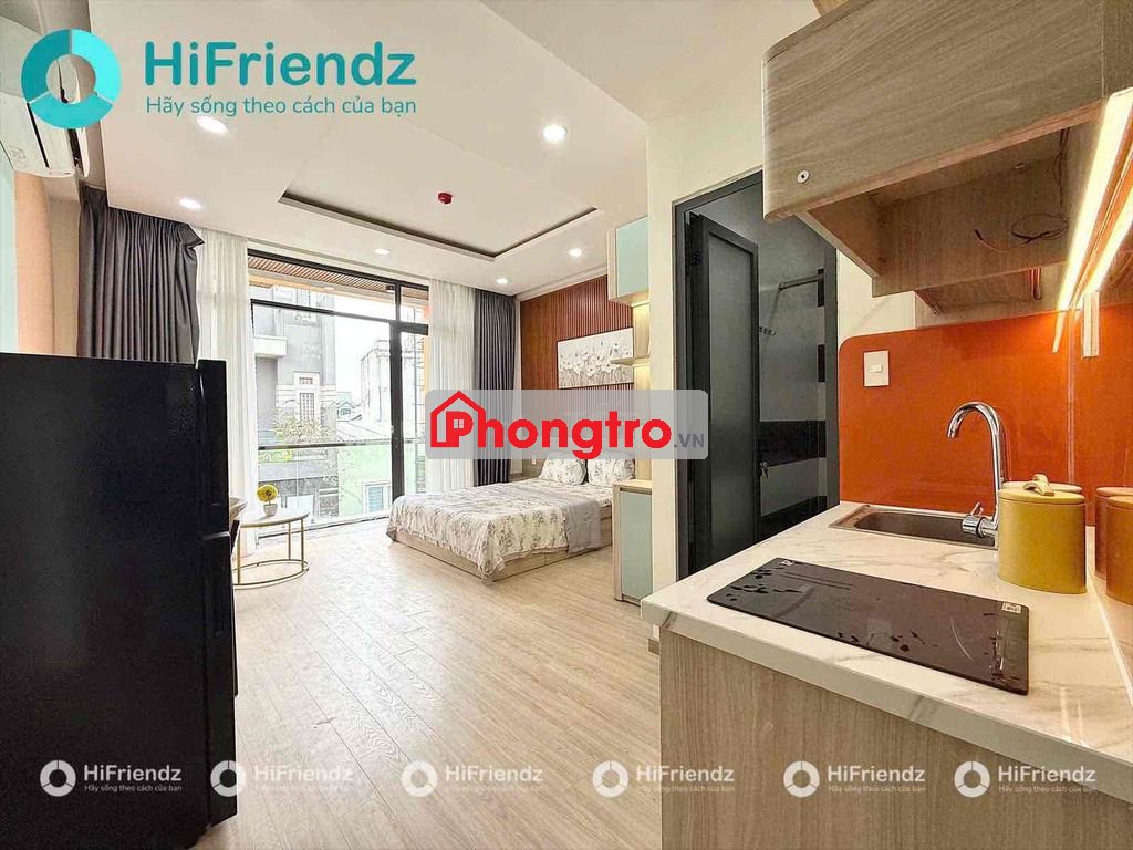 Studio Ban Công - Full Nội Thất - Hiện Đại - Trung Tâm Bình Thạnh