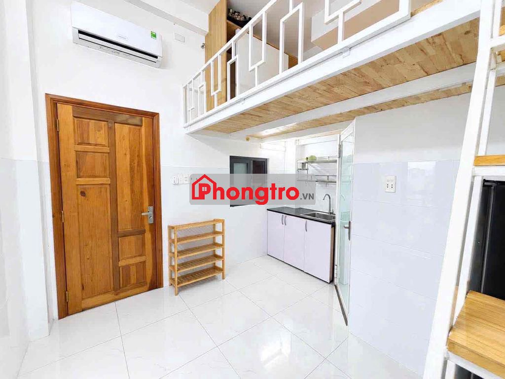 Phòng máy lạnh 3,3tr đường Liên Khu 4-5 - chợ Bình Thành mới xây