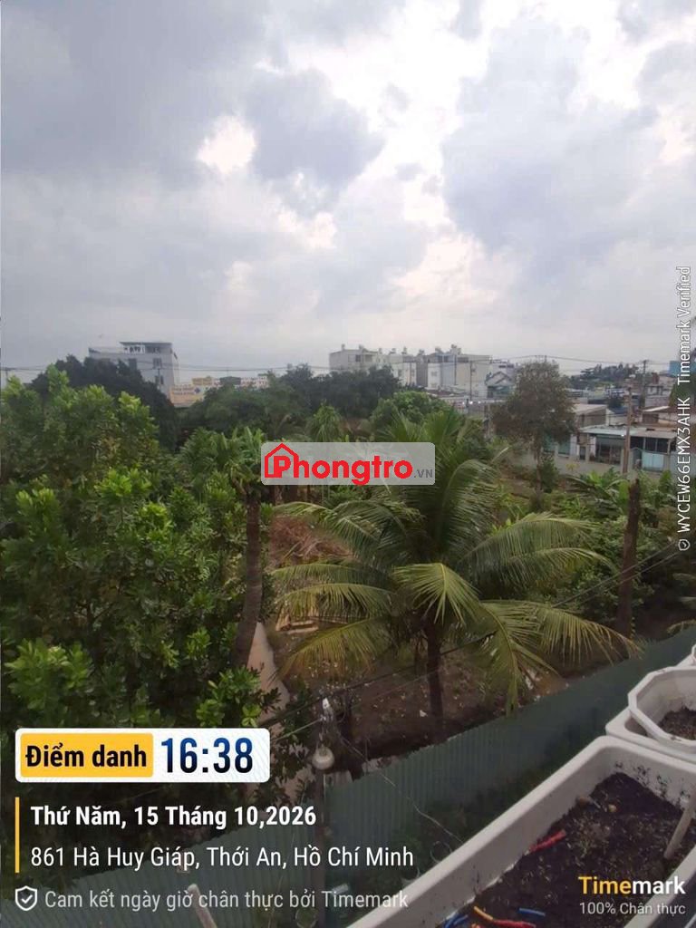 GIÁ 2.5 TRIỆU / THÁNG
🎉 CHO THUÊ PHÒNG BAN CÔNG – HÀ HUY GIÁP
