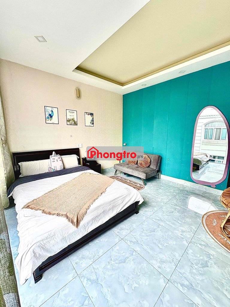 Phòng full nội thất ngay trung tâm