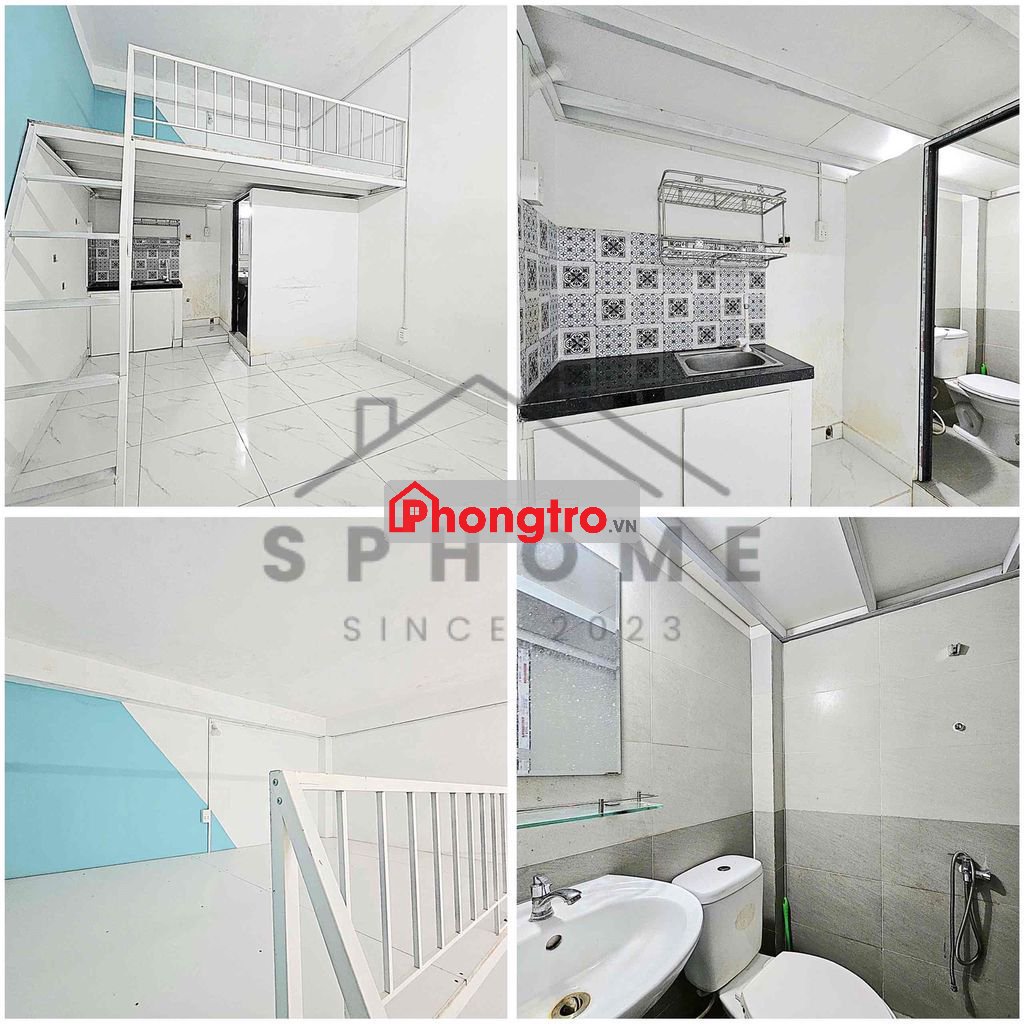 🌷Phòng trọ full nội thất • có gác,balcony• giá HSSV • gần UTH HUFLIT