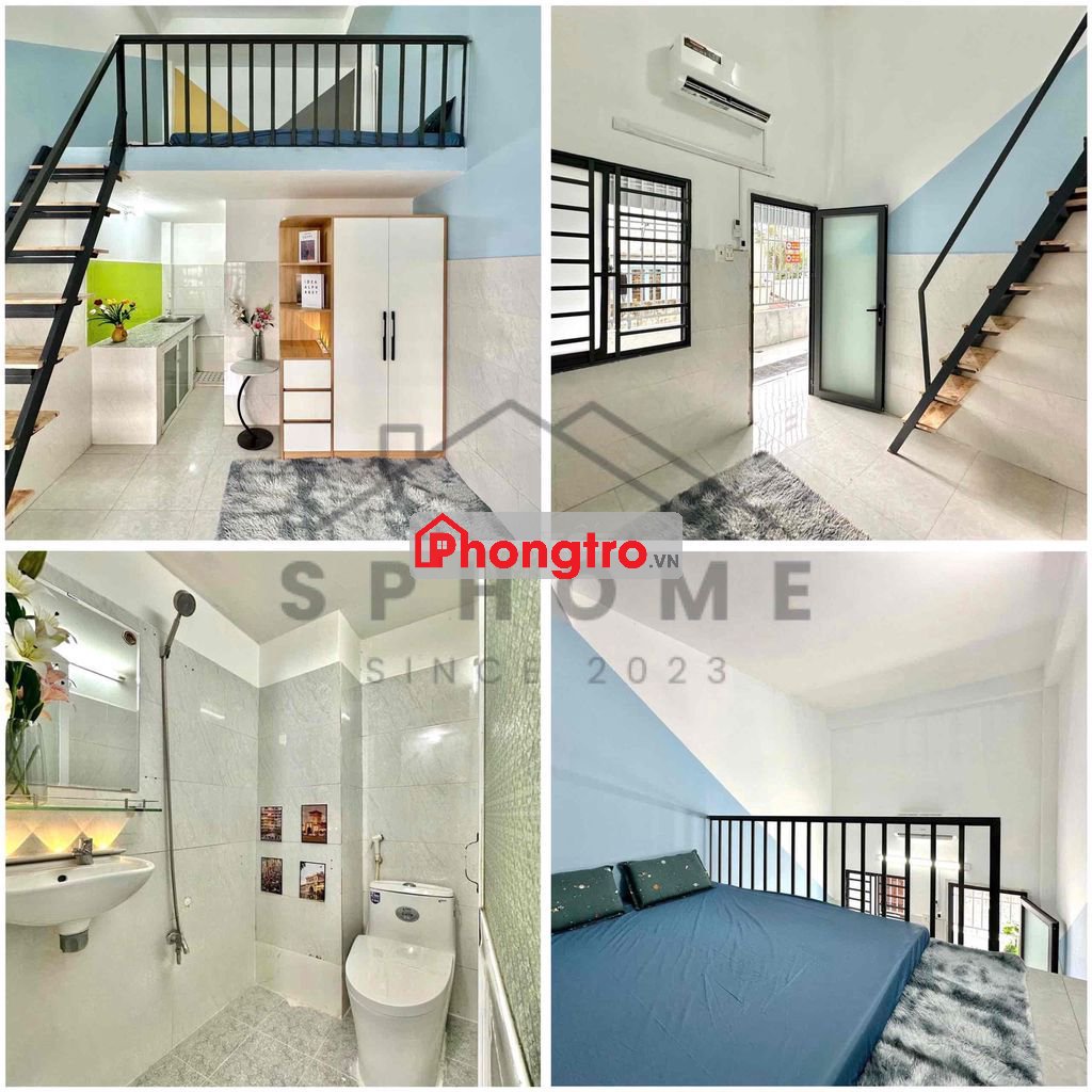 🌷Phòng trọ full nội thất • tầng trệt có gác• giá HSSV • gần UTH HUFLIT