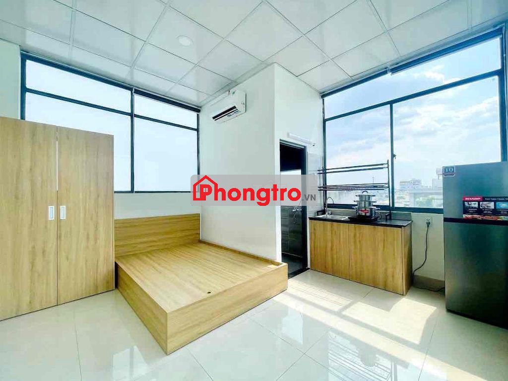 PHAN VĂN HÂN - ĐH GTVT - HUTECH - PHÒNG MỚI CỬA SỔ LỚN THOÁNG MÁT