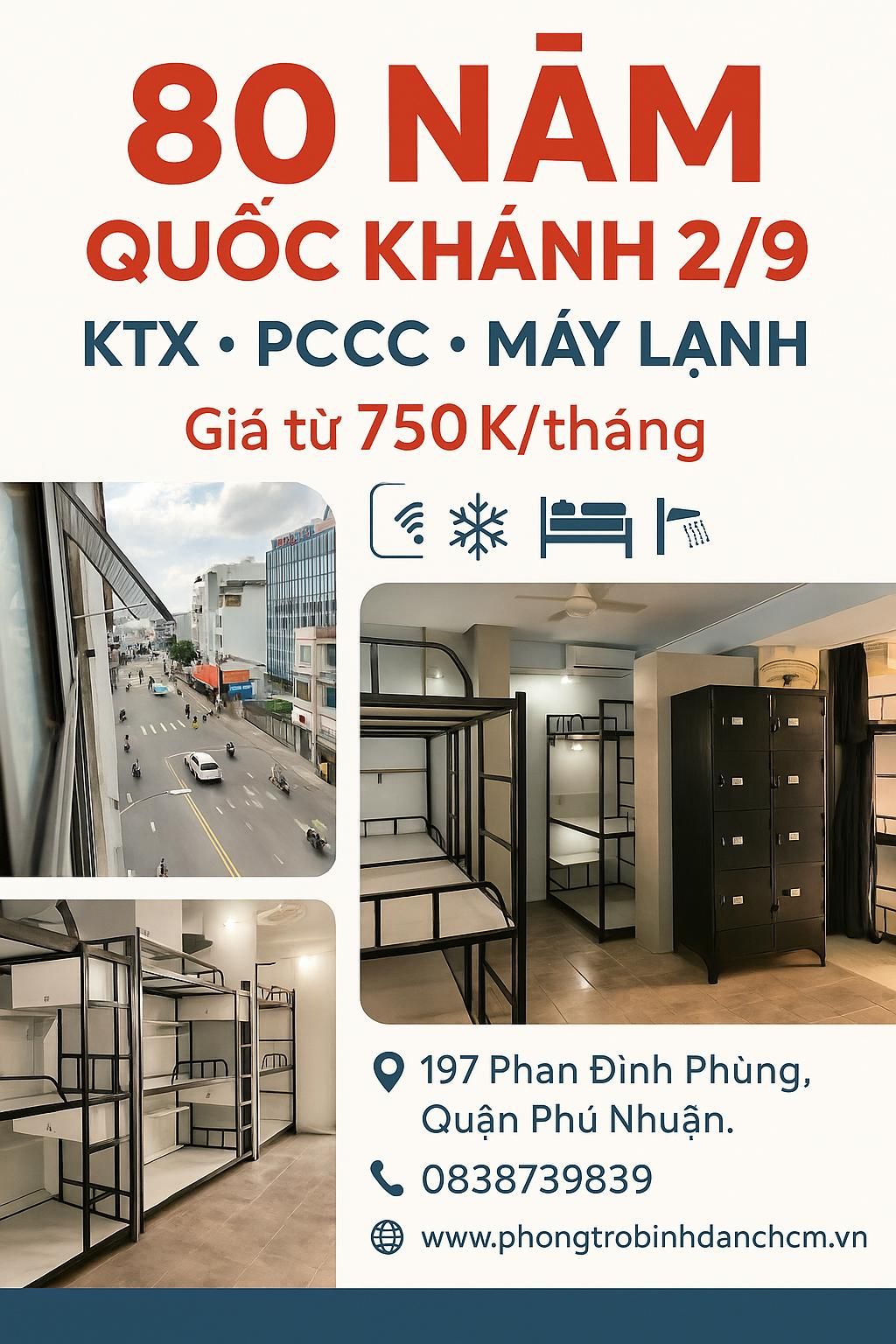🔥 KTX Quận Phú Nhuận - nơi trú ẩn của dân chơi hệ tiết kiệm!