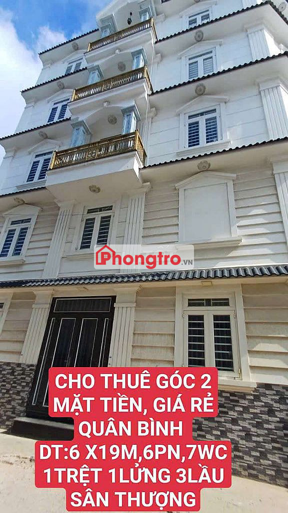 🎄🎄NHÀ 1LỬNG 3 LẦU ST,(6X19) 6PN,7WC TỈNH LỘ 10