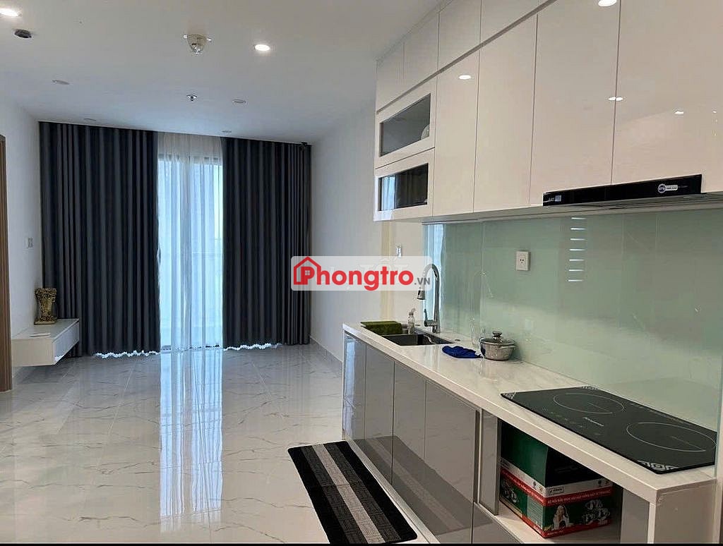 Cho thuê căn 2pn bếp rèm đẹp cọc 1 dự án Vinhomes Grand Park Q9