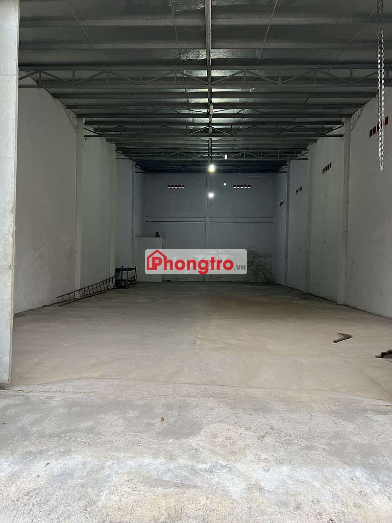 Cho thuê kho 160m2 hẻm xe tải lớn kinhdươngVương