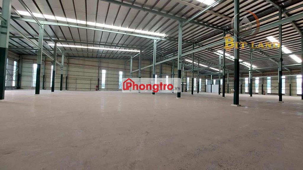 Xưởng Cho thuê 6450m2. Trong KCN Nhơn Trạch. Hiệp Phước. Đồng Nai