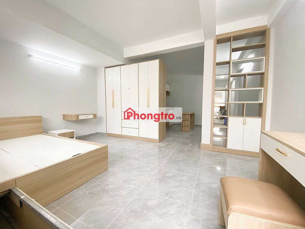 Phòng studio gần chợ bà chiểu, Hẻm oto , Nội thất cao cấp