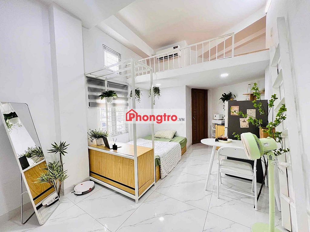 CHO THUÊ PHÒNG DUPLEX SIÊU XINH FULL NT GẦN CÔNG VIÊN LÀNG HOA GÒ VẤP