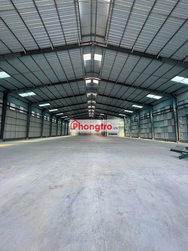 Cho thuê 3200m2 kho xưởng KCN Hải Sơn, Xã Đức Hòa Hạ, Đức Hòa, Long An