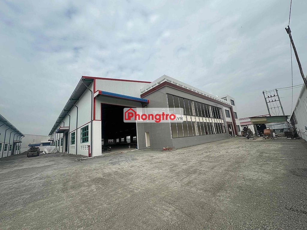 🔴KHO XƯỞNG MỚI 💯KCN ĐỨC HÒA LONG AN DT 10000 M2