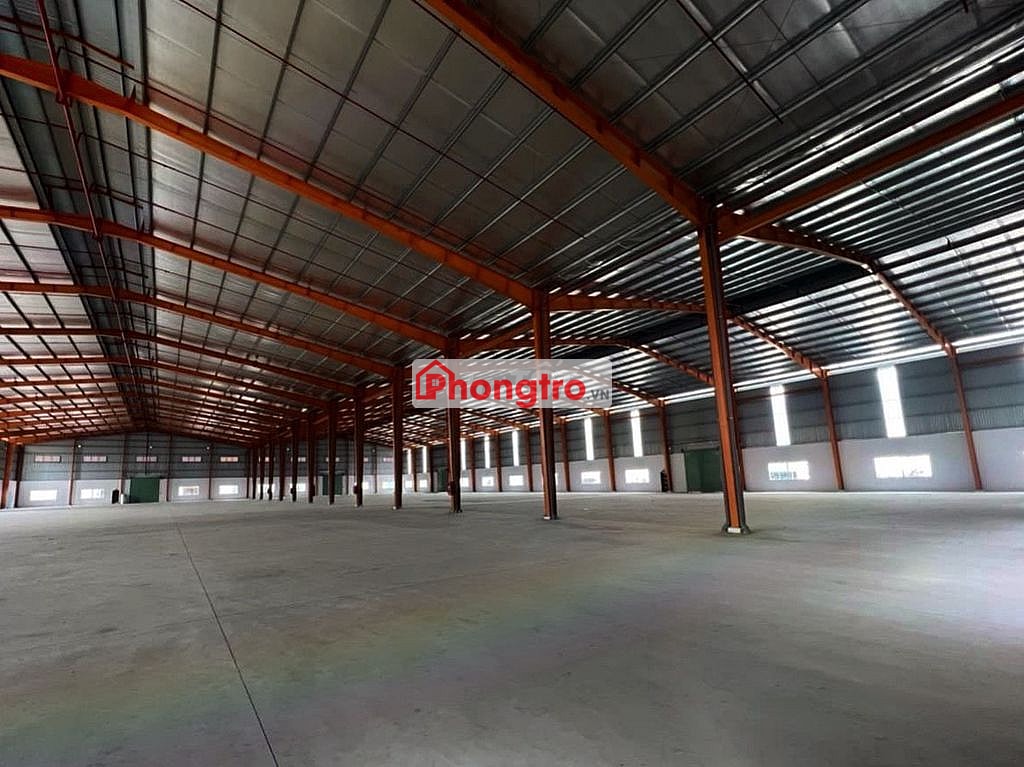 Cho thuê kho xưởng 6600m2 KCN Đức Hòa, Long An