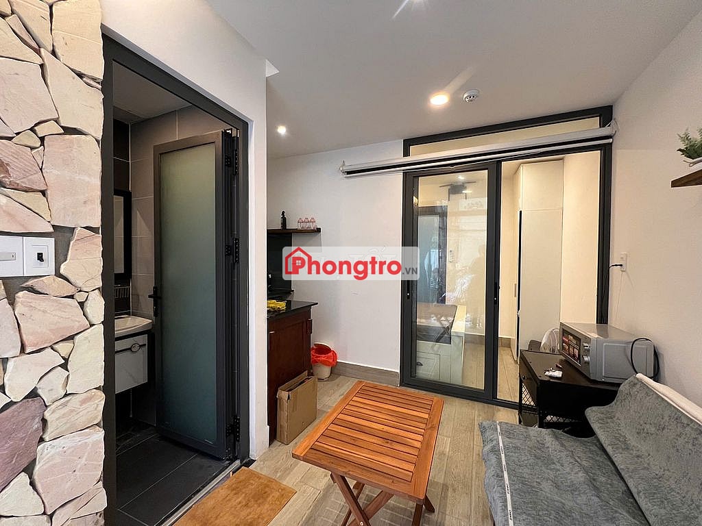 CHO THUÊ CĂN HỘ SÂN VƯỜN 30M2_FULL NT GẦN CẦU LÊ VĂN SỸ Q3_Y ẢNH