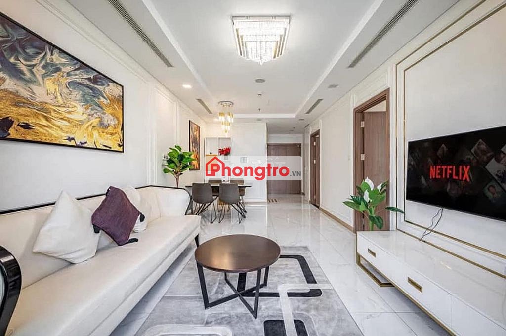 Cho thuê Vinhomes Central Park 1PN 55m2 lầu cao view sông.Giá 17 triệu