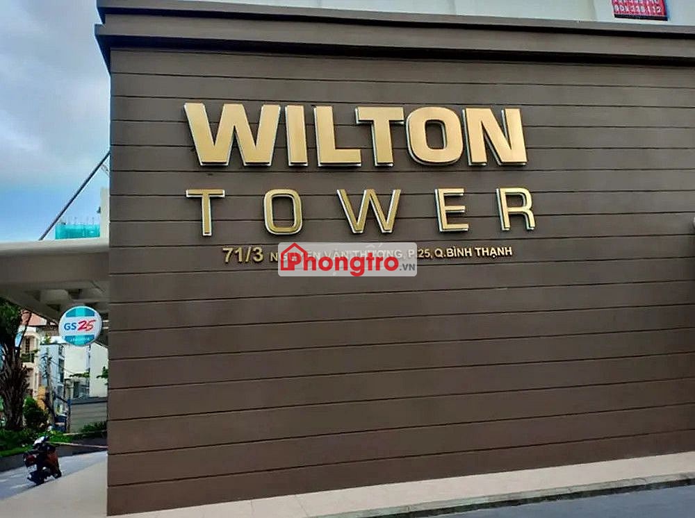 Cho thuê CH Wilton Tower, Bình Thạnh: 93m2 - 3PN - 2WC - full NT: 22tr