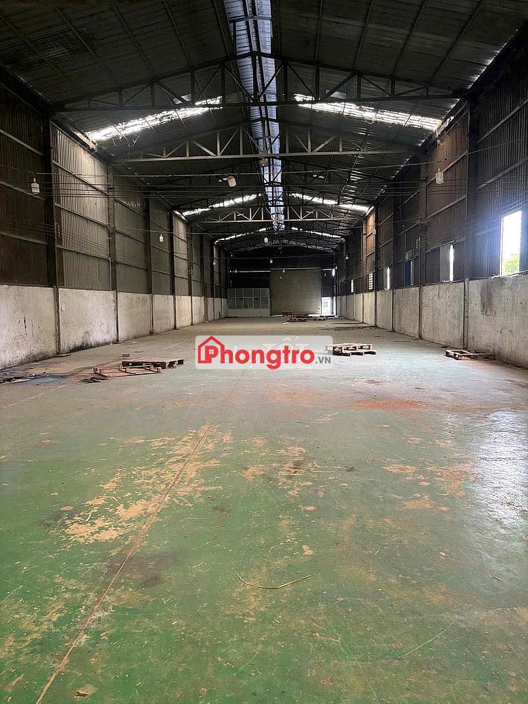 Cho thuê xưởng Thuận An, Bình Dương 1000m2 giá 35 tr hợp đồng lâu dài