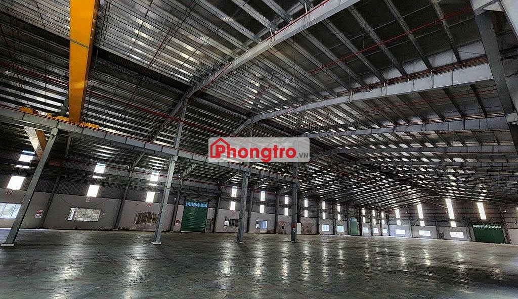 Cho thuê kho xưởng 3600m2 KCN Long Hậu, Huyện Cần Giuộc, Long An